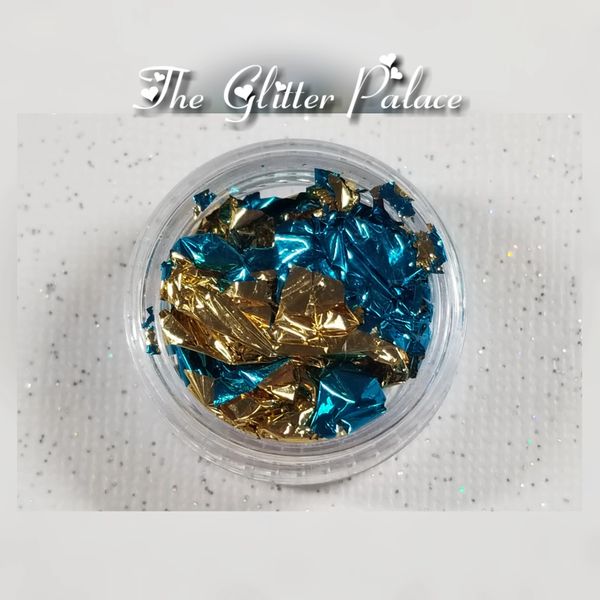 Blue & Gold - Gold Leaf Foil