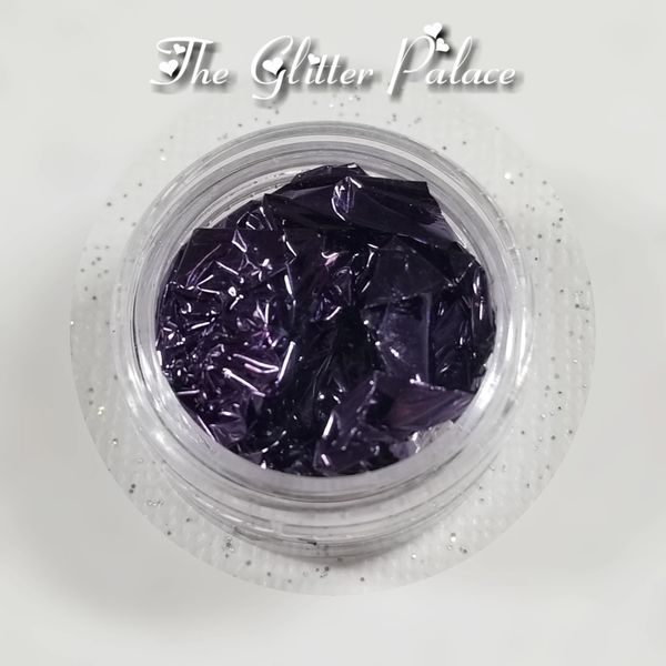 Dark Purple - Gold Leaf Foil