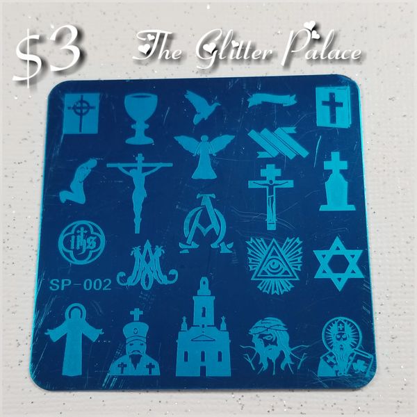 Stamping Plate ( SP-002) Religious