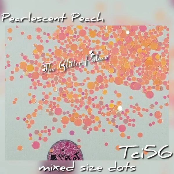 Pearlescent Peach Dot Mix (Tci56)
