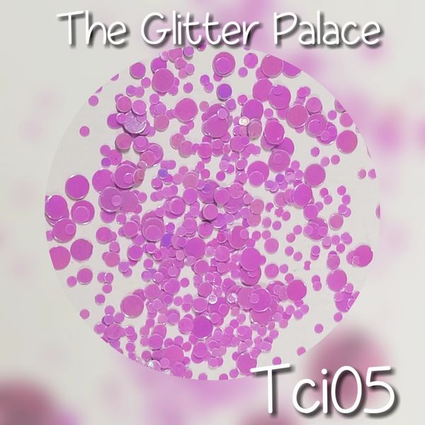 Pearlescent Lavender Dot Mix (Tci05)