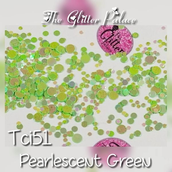 Pearlescent Green Dot Mix (Tci51)