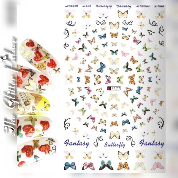 Butterfly Stickers (F177)