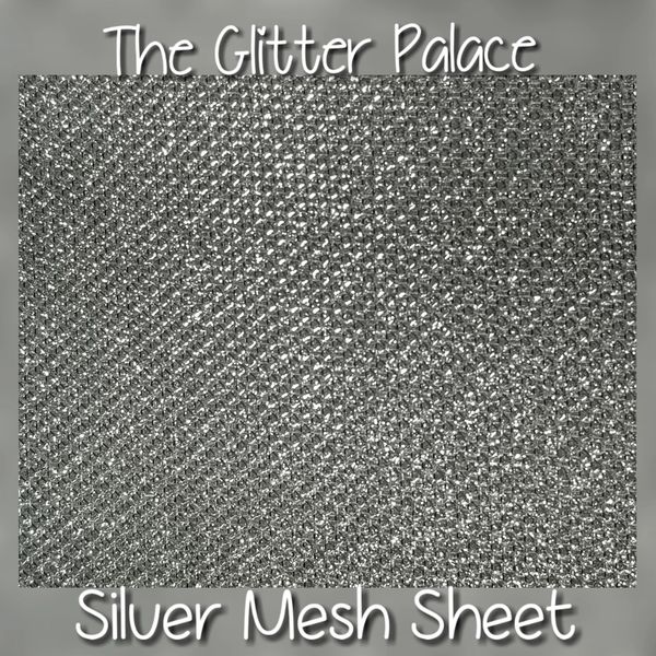 Metallic Silver Mesh Sheet For Encapsulation