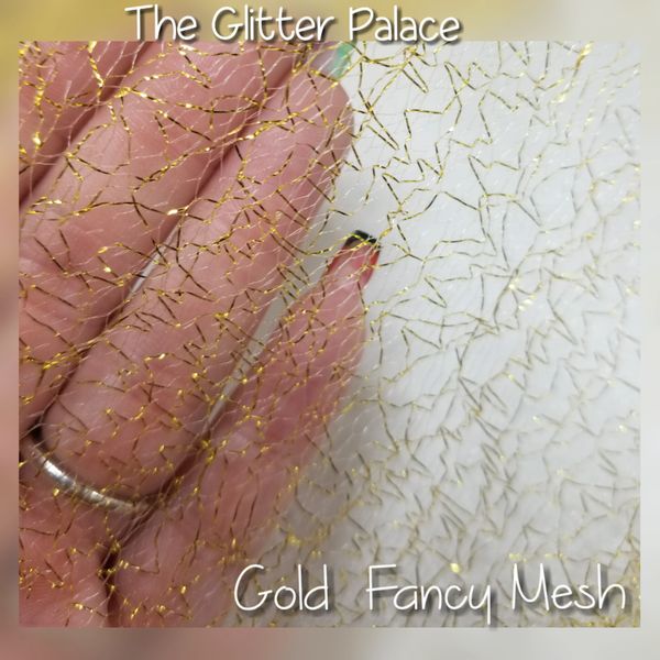 Gold Fancy Mesh for Encapsulation