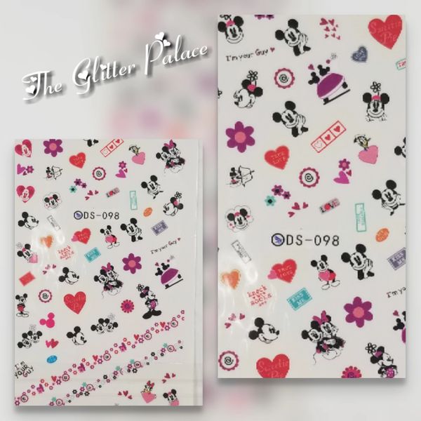 Mickey & Minnie Decals (DS-098)3