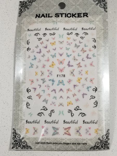 Butterfly Stickers (F178)