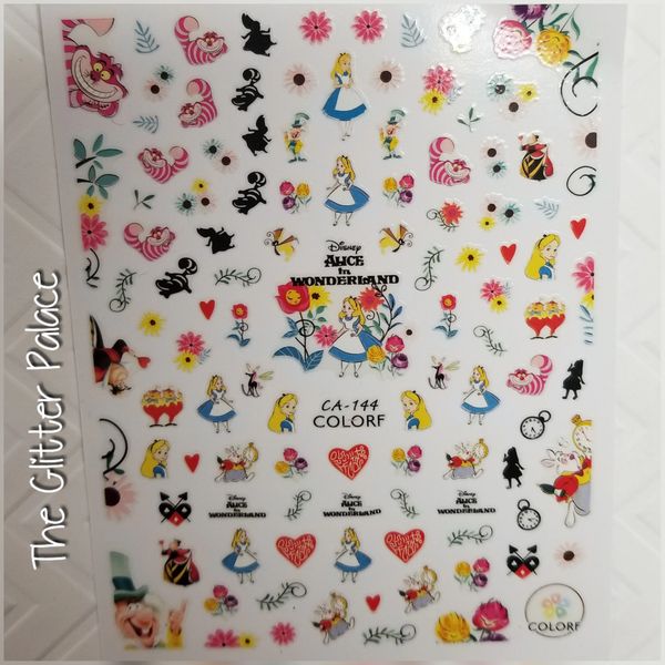 Alice in Wonderland Stickers (CA-144)