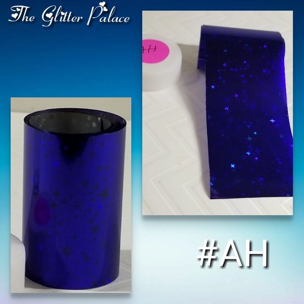 Foil - Navy Blue with stars (AH)