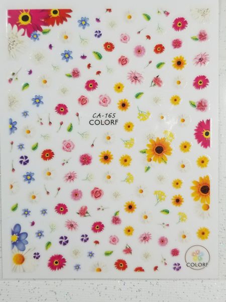 Spring Flower Stickers (CA-165)