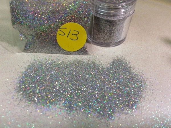 S13 Silver Jewel (.008) Solvent Resistant Glitter