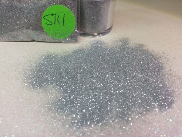 S14 Silver (.004) Solvent Resistant Glitter