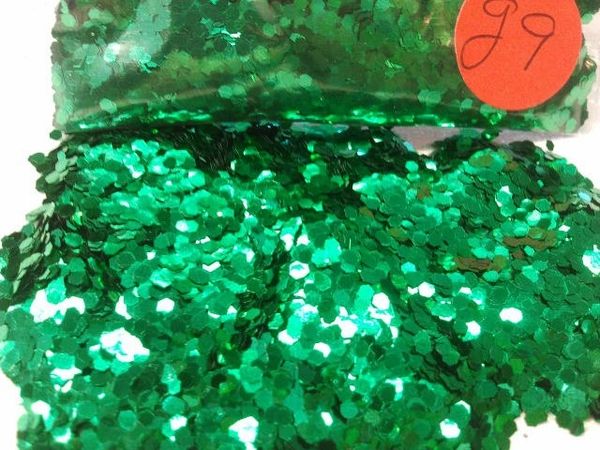 G9 Emerald Green (.062) Solvent Resistant Glitter