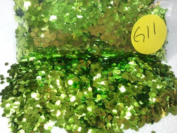 G11 Olive Green (.062) Solvent Resistant Glitter