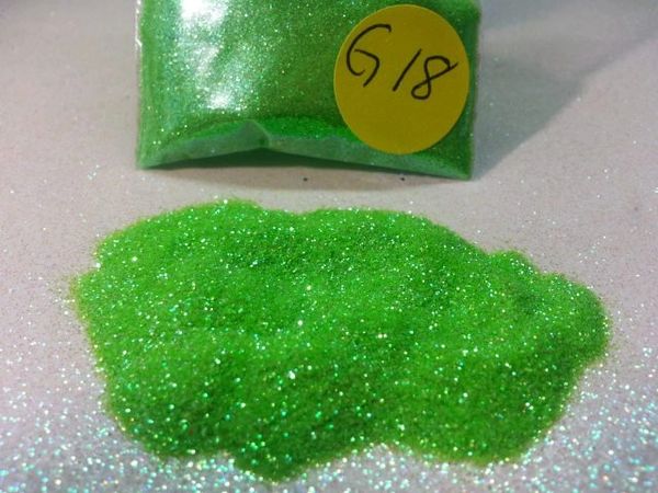 G18 Mint Green (.008) Solvent Resistant Glitter