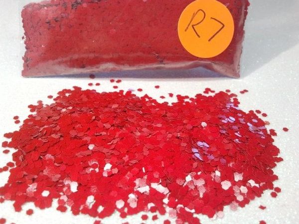 R7 Milan Red (.062) Solvent Resistant Glitter