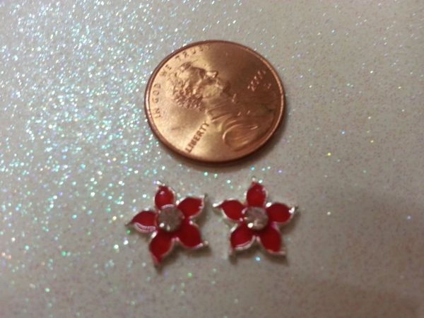 3D Holiday Charm -Poinsettia (pack of 2)