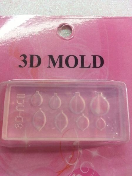 3d Mold- Leaf Mold #M8 -Make your own 3D Nail Decorations