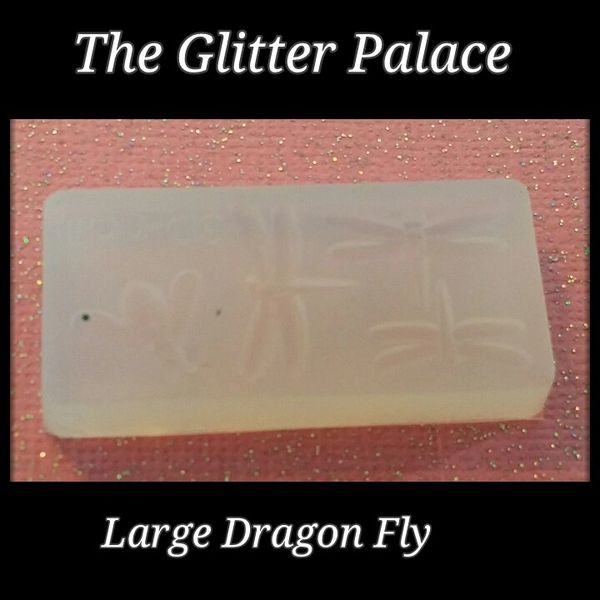 3D Mold #M1 Large Dragon Fly- Make your own 3D Nail Decorations