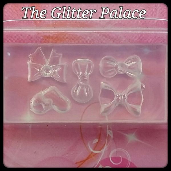 3D Mold Bow #M2 -make your own 3d nail decorations