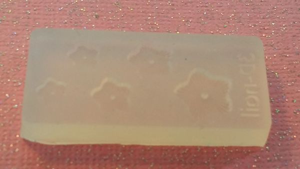 3D Mold- Flower #M20 Make Your Own 3D Nail Decorations