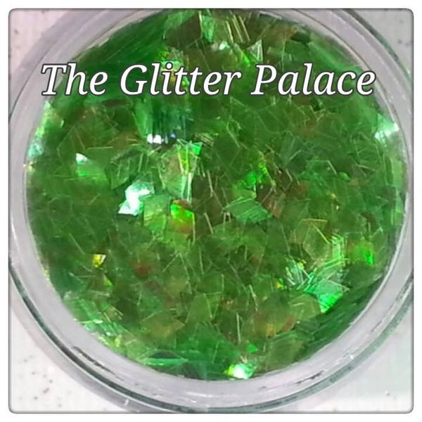 IN193 Green Iridescent Diamond Glitter Insert (1.5 gr baggie)