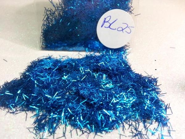 BL25 Royal Blue (Fibers) Solvent Resistant Glitter