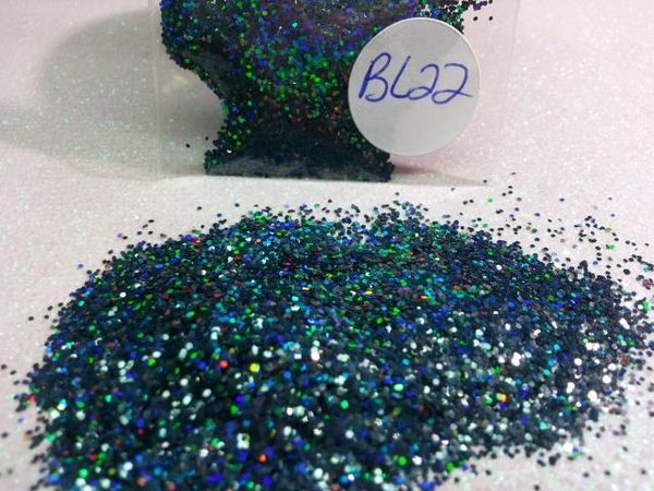 BL22 Holo Cadet (.025) Solvent Resistant Glitter