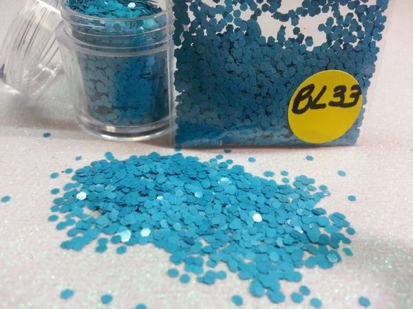 BL33 Argentina Blue (.062) Solvent Resistant Glitter
