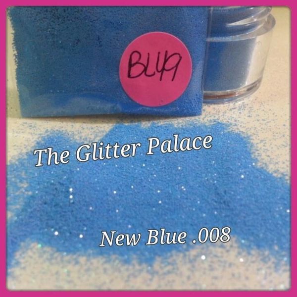 BL49 New Blue (.008) Solvent Resistant Glitter