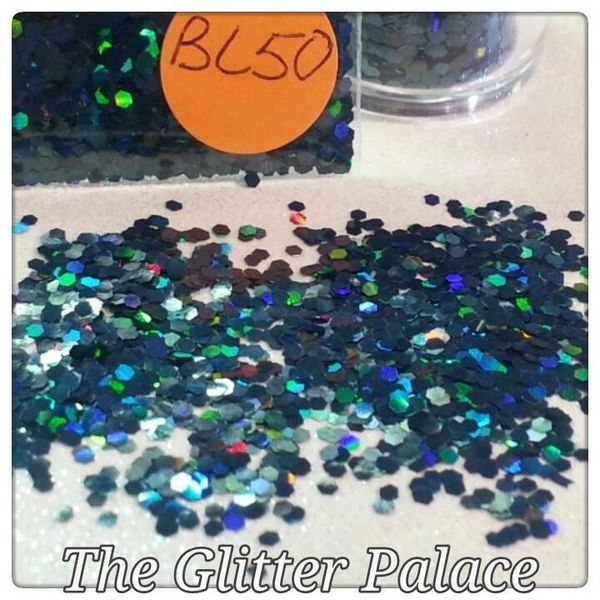 BL50 Holo Cadet Blue (.062) Solvent Resistant Glitter