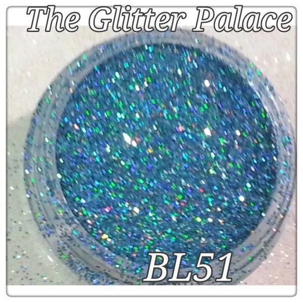 BL51 Holo Roman Blue (.008) Solvent Resistant Glitter