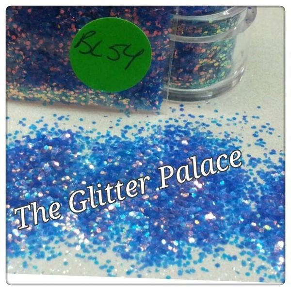 BL54 Blue Luster Iron (.040) Solvent Resistant Glitter