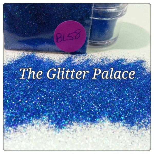 BL58 Holo Navy Blue (.008) Solvent Resistant Glitter