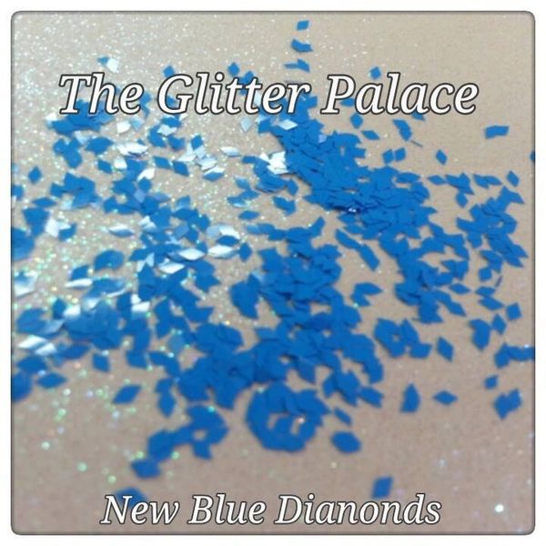 New Blue (Diamonds) Solvent Resistant Glitter