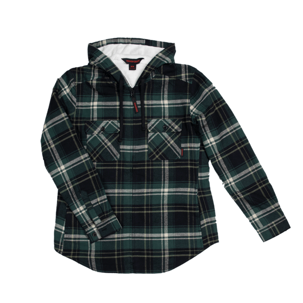 Tough Duck Women’s Plush Pile-Lined Flannel, WS12