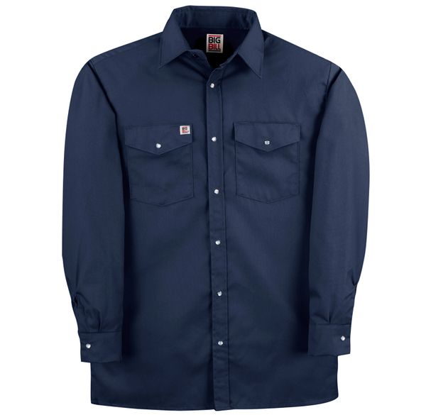 Big Bill 6 OZ Snap Front Closure Work Shirt; Style: 247