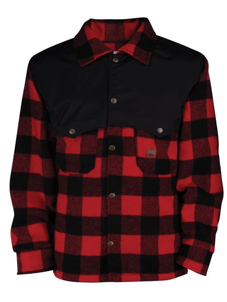 Big Bill 17 oz Plaid Wool Jacket; Style: 472