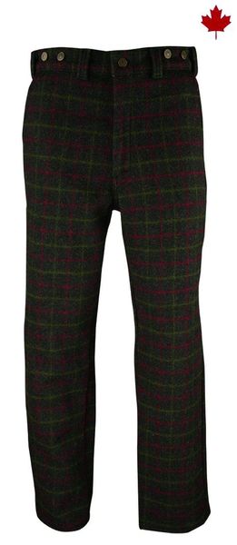 Big Bill 28 oz Charcoal Plaid Wool Pant | Langen Health and Safety Inc.