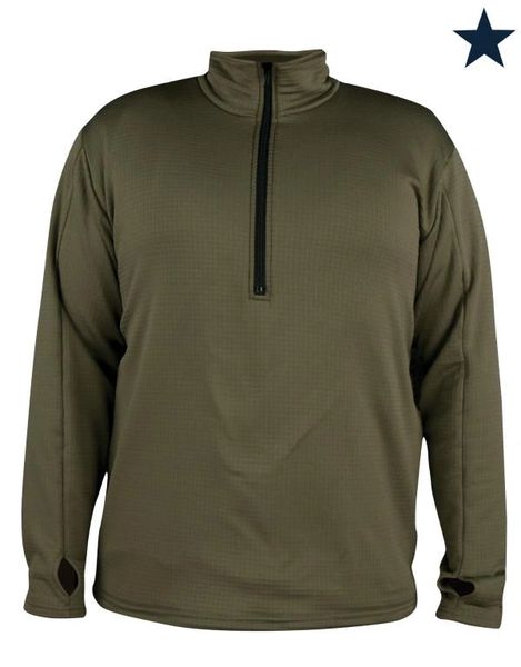 Big Bill 6.6 oz Polartec Power Grid Base Layer Shirt Level 2; Style: ECWCT2