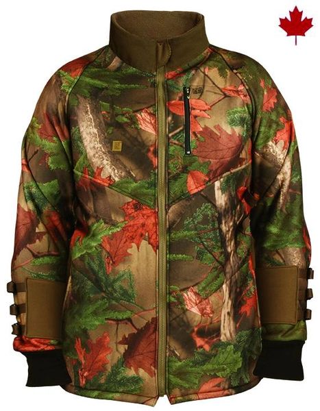 Big Bill Polyester Soft Shell Archery Camo Jacket; Style: BBHARC4
