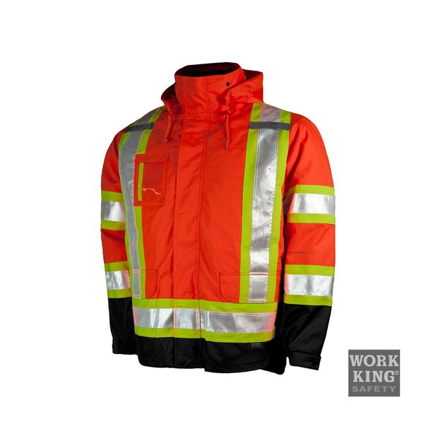 Tough Duck Unlined Safety Hoodie; Style: S494