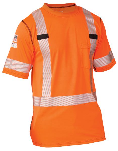 Big Bill HiViz Polartec® Power Grid® Power Dry® T-shirt; Style: RT54HVK5