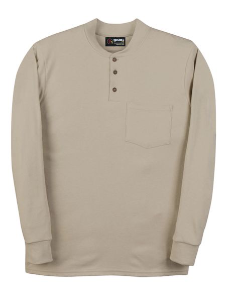 Big Bill 6.5 oz Flamex® FR Long Sleeve Henley; Style: DW18IT6