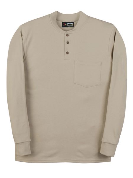 Big Bill 6.5 oz Flamex® FR Long Sleeve Henley; Style: DW18IT6