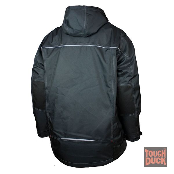  Tough Duck Men's Heavywt. Polyfill Parka, Black, 3X: Outerwear:  Clothing, Shoes & Jewelry