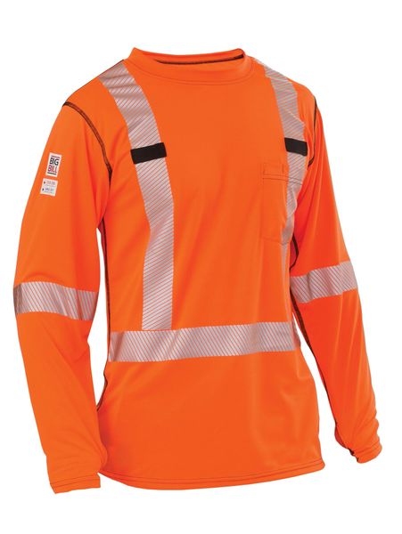 Big Bill Hi-Vis Long-Sleeve Athletic Performance T-shirt: Style: RT55HVK5