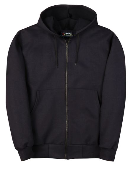 Hooded zip front clearance sweatshirt