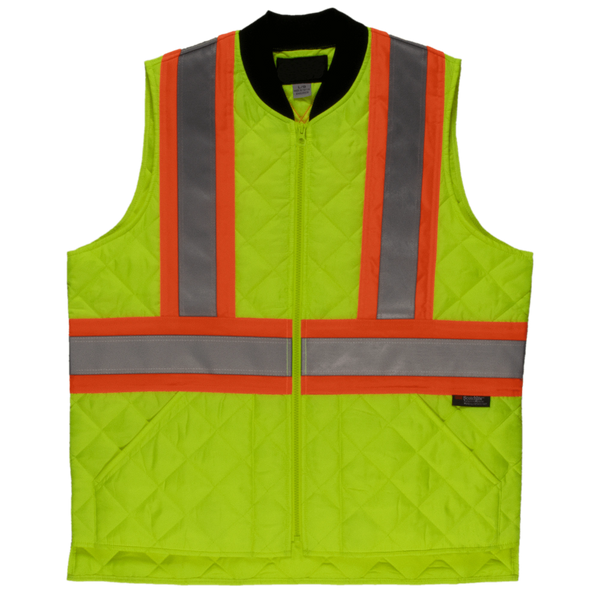 Tough Duck Quilted Safety Vest; Style: SV05