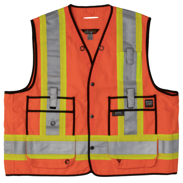 Tough Duck Surveyor Safety Vest; Style: S313